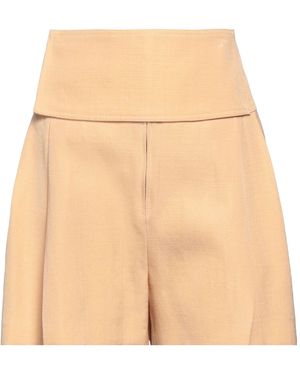 Jil Sander Shorts & Bermuda Shorts Viscose, Silk - Natural