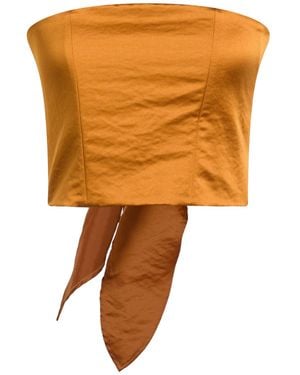 forte_forte Top Polyester - Orange