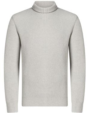 Messagerie Light Turtleneck Wool - Grey