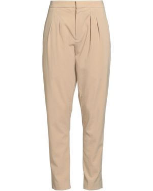 Chloé Sand Trousers Virgin Wool, Elastane - Natural
