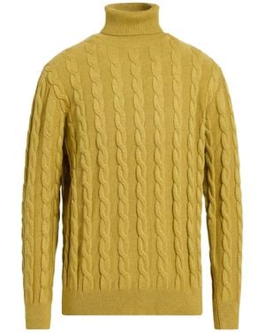 Cashmere Company Turtlenecks - Yellow