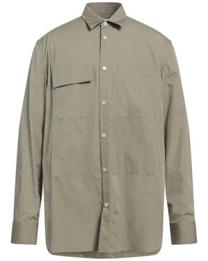 Jil Sander Military Shirt Cotton - Grey