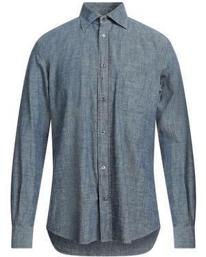 Glanshirt Denim Shirt - Blue