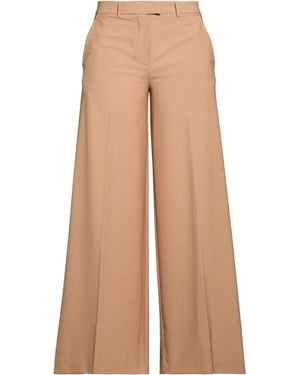 Ballantyne Camel Trousers Polyester, Virgin Wool, Elastane - Natural