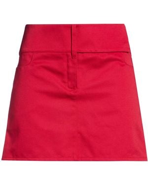 Courreges Mini Skirts - Red