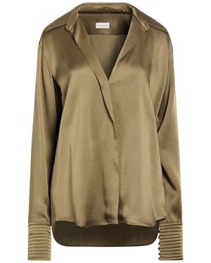 Dries Van Noten Military Shirt Acetate, Viscose - Green