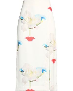 Marella Art.365 Midi Skirt Polyester - White