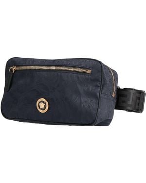 Versace Midnight Belt Bag Polyamide, Calfskin - Blue