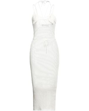 ANDREADAMO Midi Dress - White