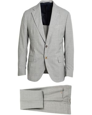 De Petrillo Light Suit Virgin Wool - Gray