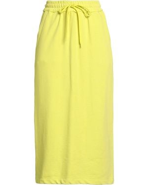 Gaelle Paris Midi Skirt Cotton, Polyester - Yellow