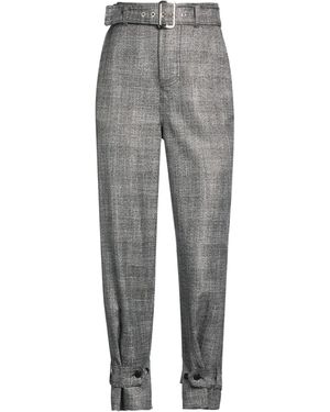 Liu Jo Trousers Polyester, Viscose, Elastane, Metallic Fibre - Grey