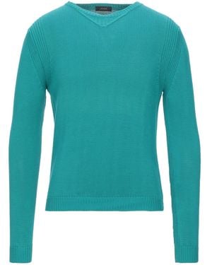 Kaos Sweater Cotton - Blue
