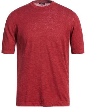 Retois Sweater Linen, Cotton - Red