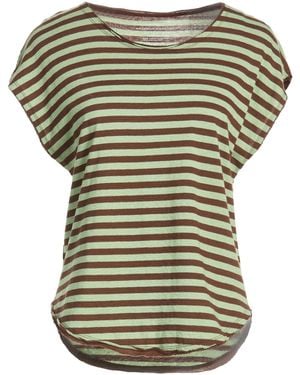 Majestic Filatures T-Shirt Organic Cotton, Cashmere - Green