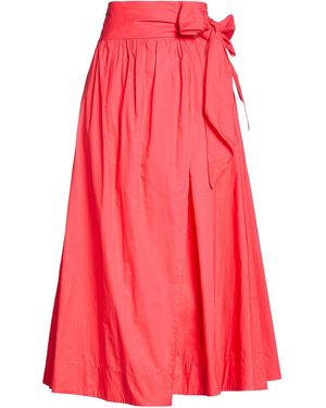 forte_forte Midi Skirts - Red