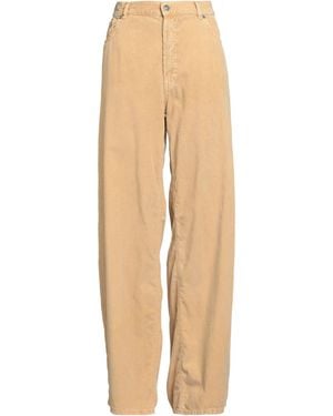 Haikure Trousers Cotton, Recycled Cotton - Natural