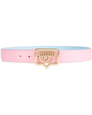 Chiara Ferragni Belt Polyurethane - Pink