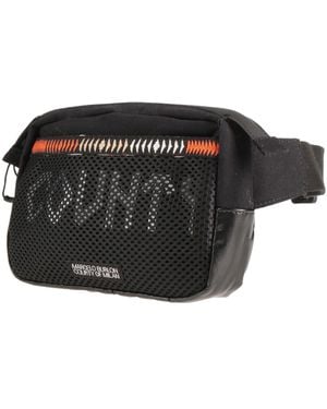 Marcelo Burlon Belt Bag Textile Fibers - Black