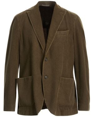 Circolo 1901 Military Blazer Virgin Wool, Polyamide - Green