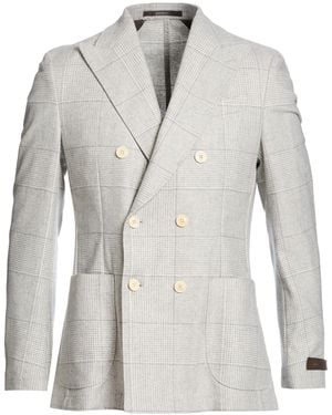 Windsor. Blazer Wool, Recycled Wool, Polyamide, Synthetic Fibers, Cashmere - Gray