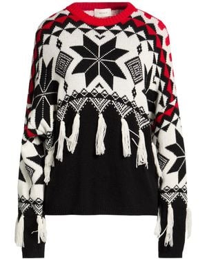 ViCOLO Sweater Acrylic, Wool, Alpaca Wool, Viscose - Black
