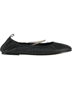 STUDIO AMELIA Ballet Flats - Black