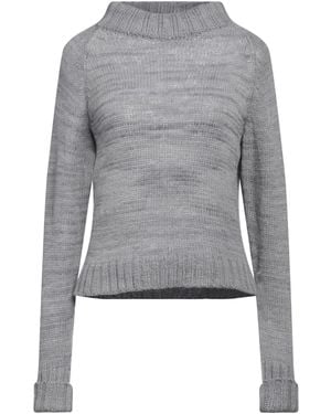 The Elder Statesman Rollkragenpullover - Grau
