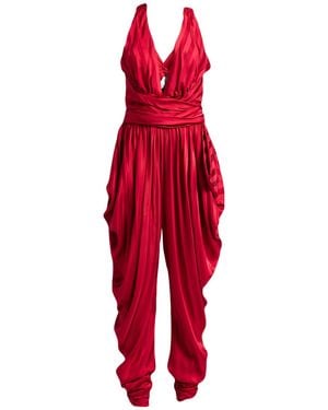 Dolce & Gabbana Tuta Intera - Rosso