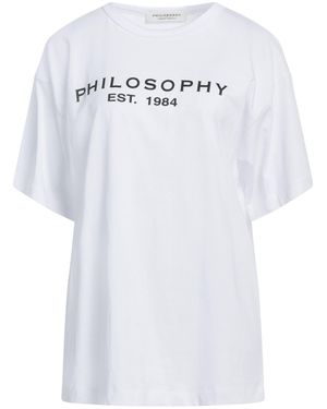 Philosophy Di Lorenzo Serafini T-shirts - Weiß