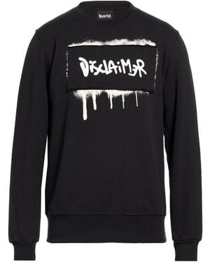 DISCLAIMER Sweatshirt Cotton - Black