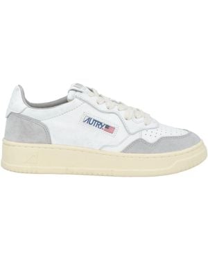 Autry Light Sneakers Goat Skin - White