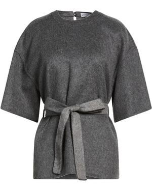 Brunello Cucinelli Top Virgin Wool - Grey