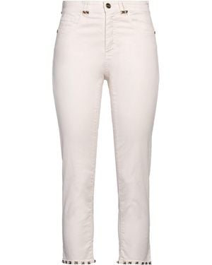 Angelo Marani Jeans Cotton, Elastane - Natural