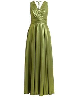 CAMILLA Maxi Dress Polyester, Elastane - Green