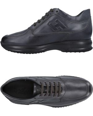 Hogan Sneakers Soft Leather - Black