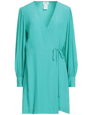 Ottod'Ame Mini Dress Acetate, Silk - Blue