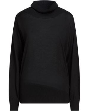 Moorer Rollkragenpullover - Schwarz
