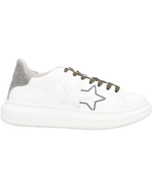 2Star Trainers Leather - White