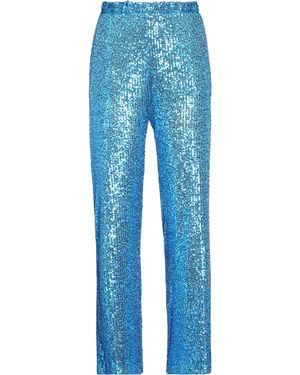 Imperial Pants Polyester, Elastane - Blue