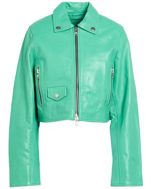 Stand Studio Jacket Lambskin - Green