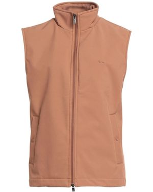 Harmont & Blaine Vest Polyester, Elastane - Brown