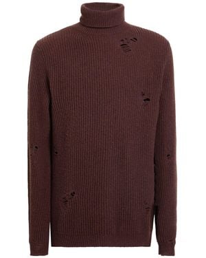 Grifoni Rollkragenpullover - Braun