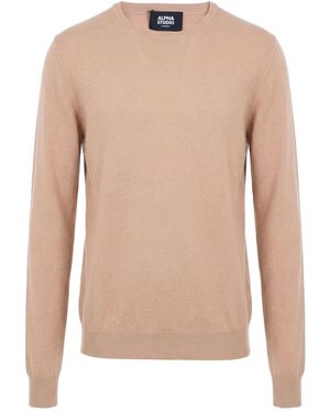 Alpha Studio Jumpers - Natural