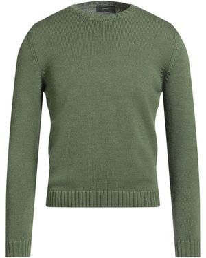 Zanone By Slowear Military Jumper Virgin Wool - Green