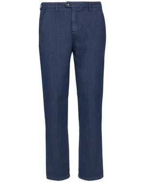 Yan Simmon Trousers - Blue