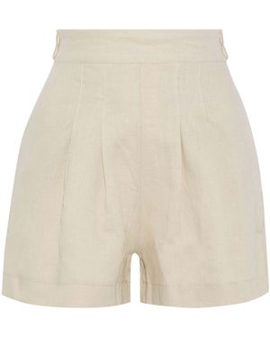 Iris & Ink Shorts & Bermuda Shorts Flax - Natural