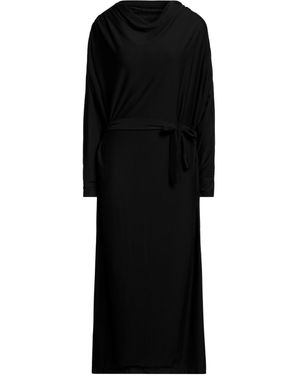 Manila Grace Midi Dress - Black