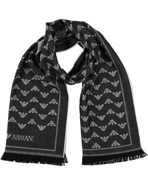 Emporio Armani Bufanda - Negro