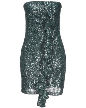 Imperial Mini Dress Polyester, Elastane - Blue